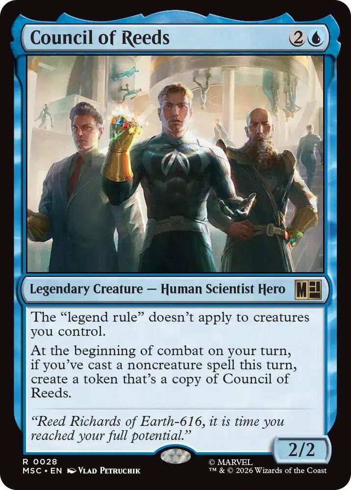 Council of Reeds 28 (Commander: Marvel Super Heroes) 