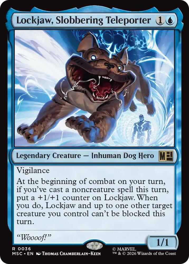 Lockjaw, Slobbering Teleporter 36 (Commander: Marvel Super Heroes) 