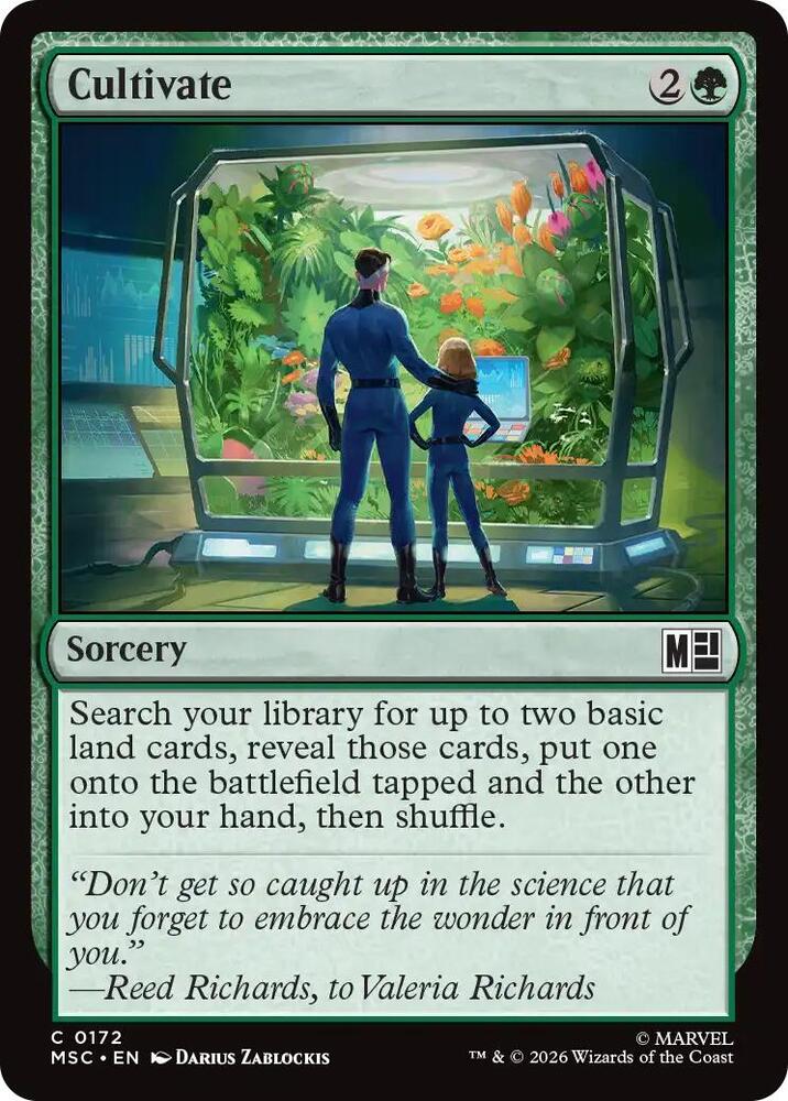 Cultivate 172 (Commander: Marvel Super Heroes) 