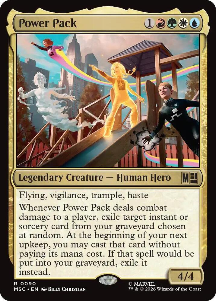 Power Pack 90 (Commander: Marvel Super Heroes) 