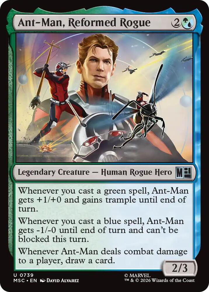 Ant-Man, Reformed Rogue 739 (Commander: Marvel Super Heroes) 