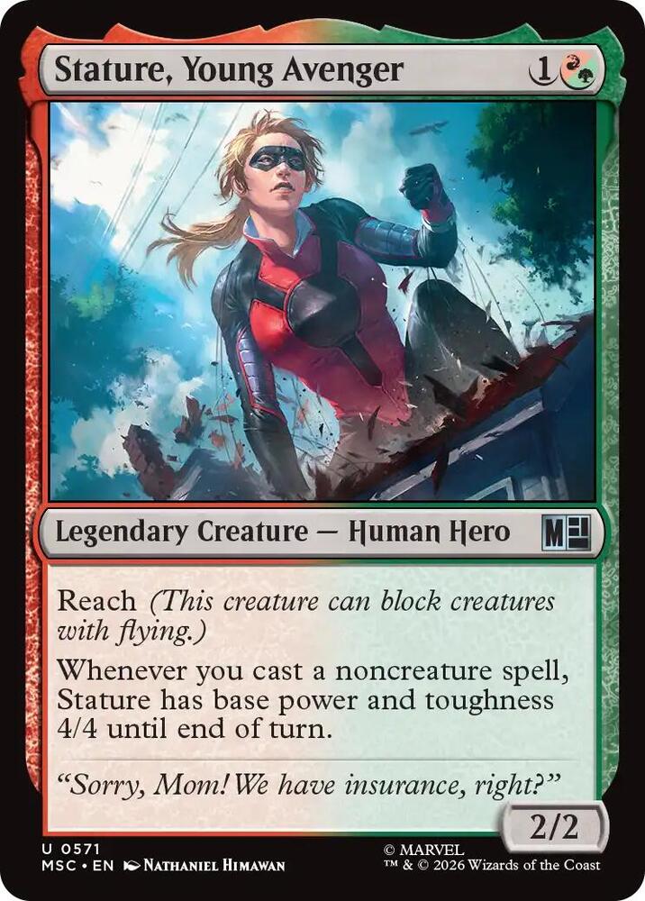 Stature, Young Avenger 571 (Commander: Marvel Super Heroes) 