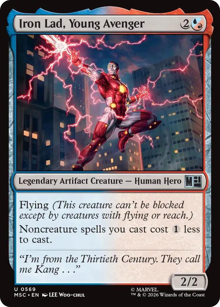 Iron Lad, Young Avenger 569 (Commander: Marvel Super Heroes) 