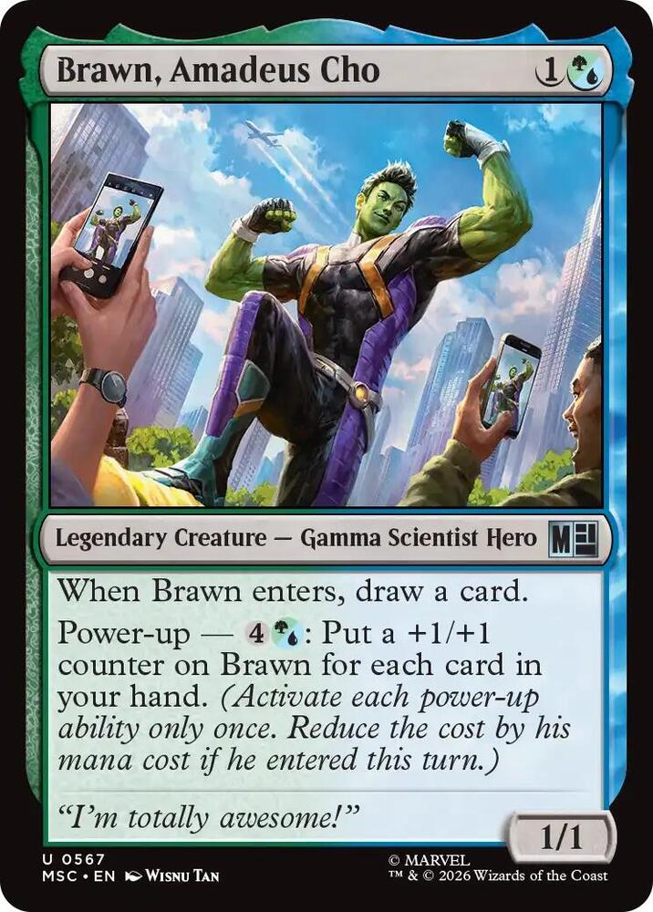 Brawn, Amadeus Cho 567 (Commander: Marvel Super Heroes) 
