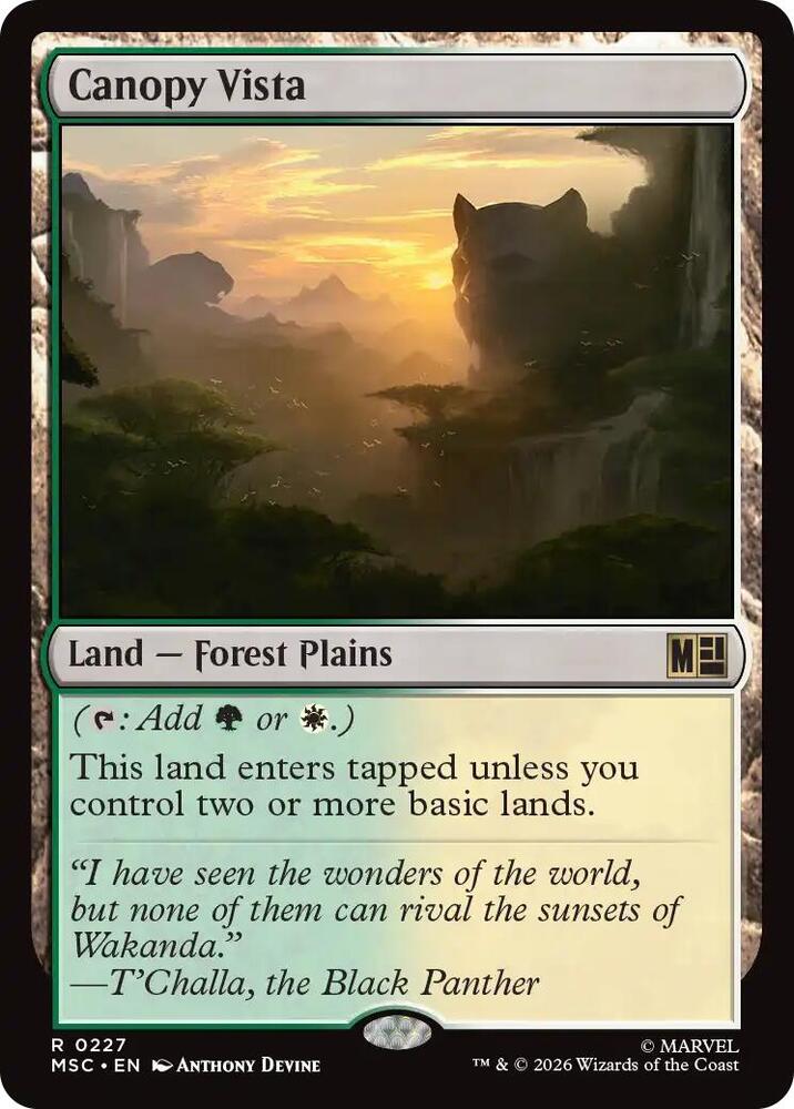 Canopy Vista 227 (Commander: Marvel Super Heroes) 