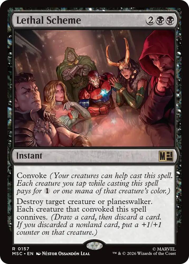 Lethal Scheme 157 (Commander: Marvel Super Heroes) 