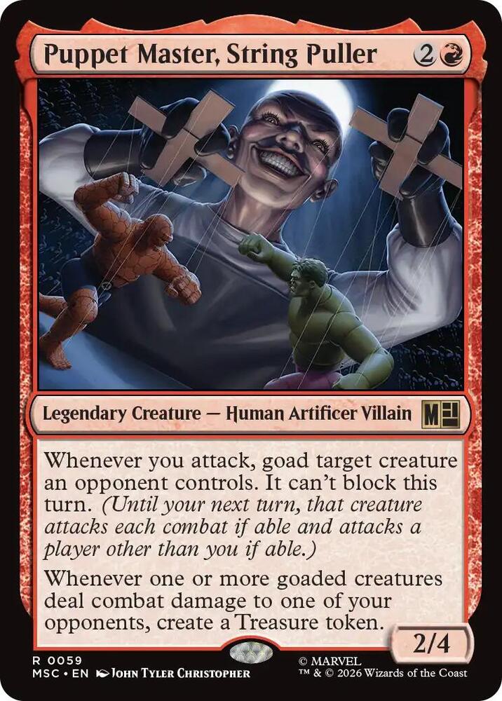 Puppet Master, String Puller 59 (Commander: Marvel Super Heroes) 
