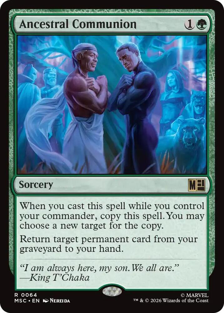 Ancestral Communion 64 (Commander: Marvel Super Heroes) 