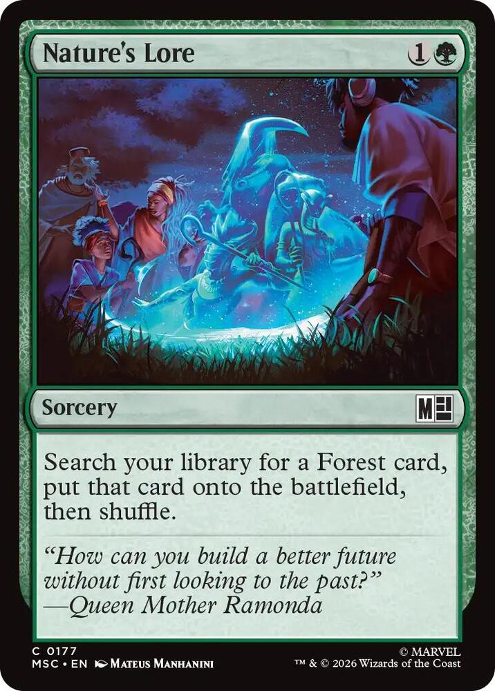 Nature's Lore 177 (Commander: Marvel Super Heroes) 
