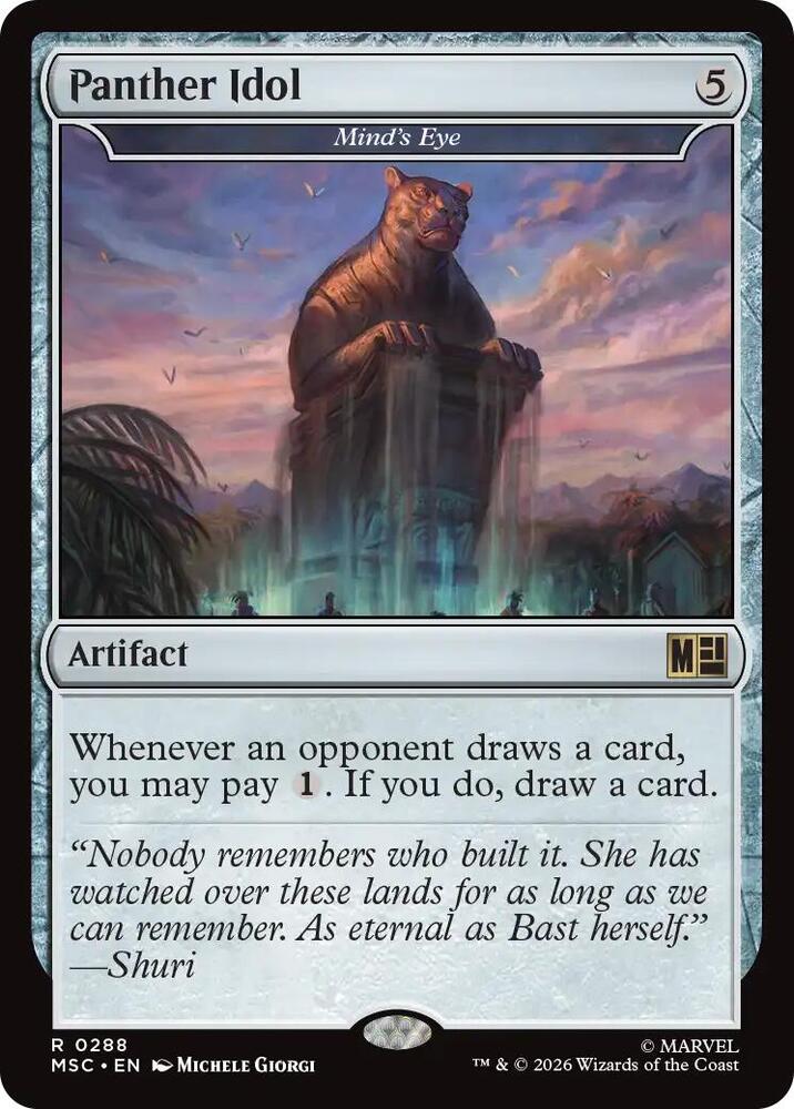 Panther Idol // Mind's Eye 288 (Commander: Marvel Super Heroes) 