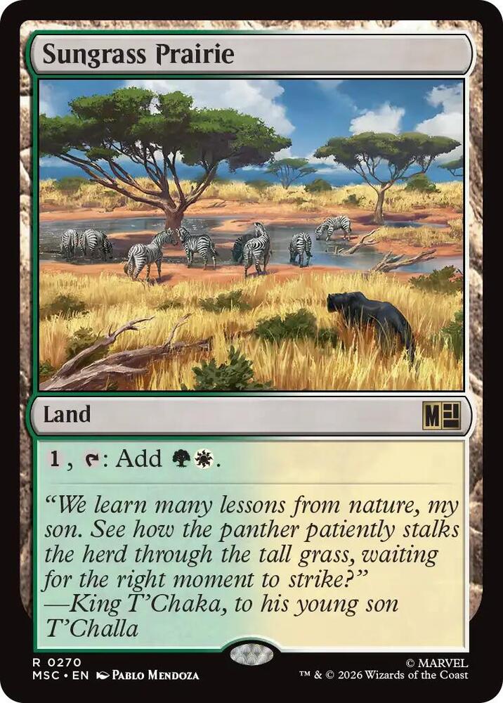 Sungrass Prairie 270 (Commander: Marvel Super Heroes) 