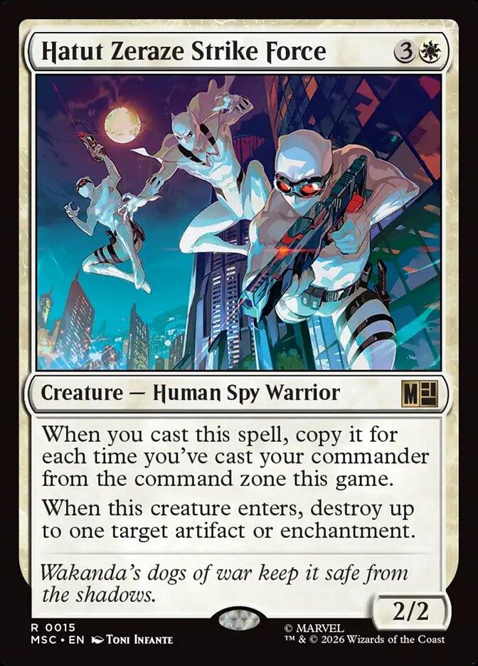 Hatut Zeraze Strike Force 15 (Commander: Marvel Super Heroes) 