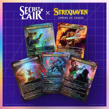 Secret Lair Drop Omens of Chaos Traditional Foil Edition