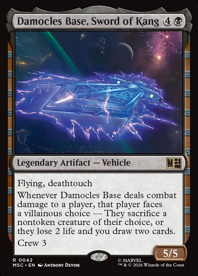 Damocles Base, Sword of Kang 42 (Commander: Marvel Super Heroes) 