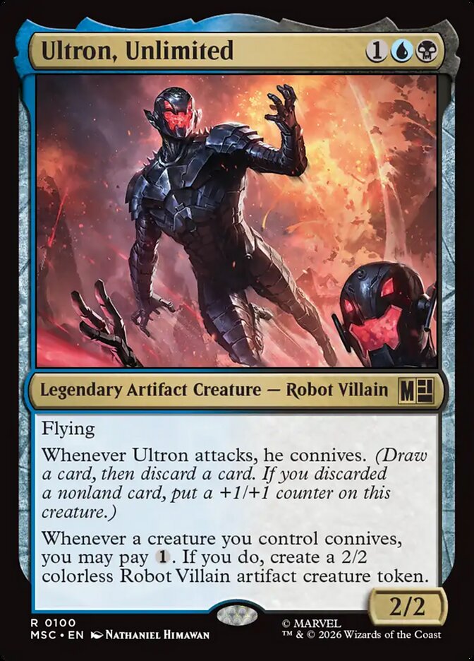 Ultron, Unlimited 100 (Commander: Marvel Super Heroes) 