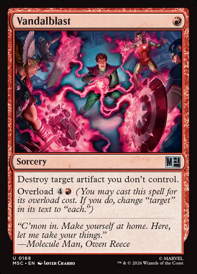 Vandalblast 168 (Commander: Marvel Super Heroes) 