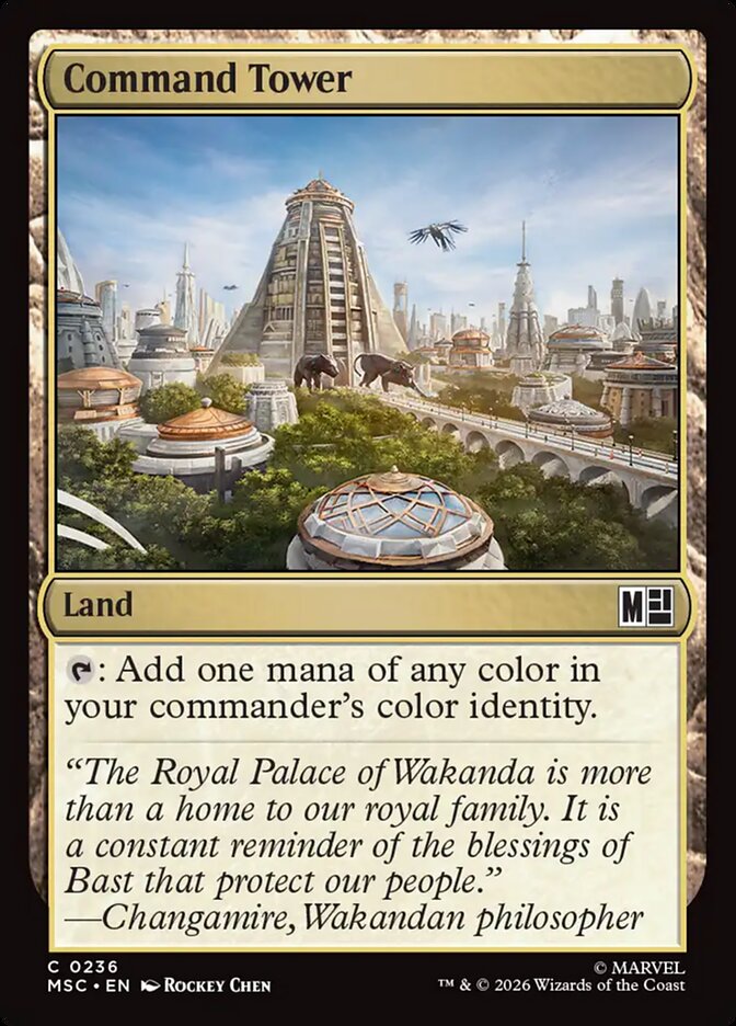 Command Tower 236 (Commander: Marvel Super Heroes) 