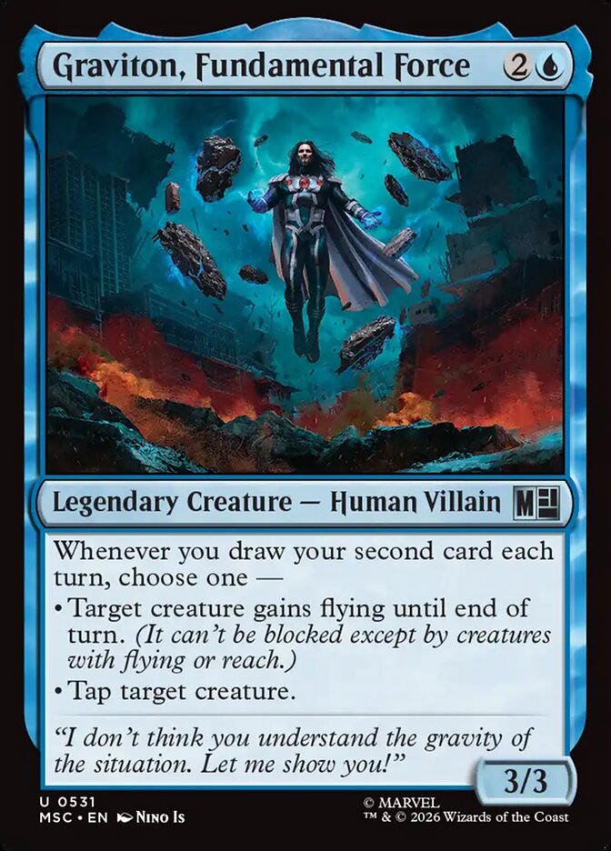 Graviton, Fundamental Force 531 (Commander: Marvel Super Heroes) 