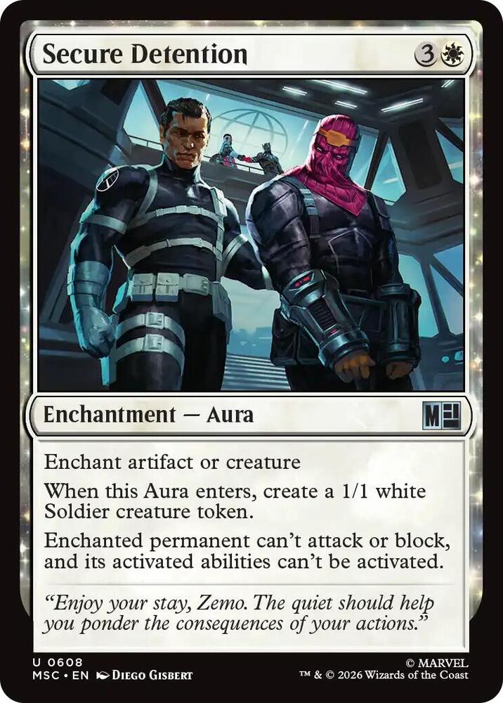 Secure Detention 608 (Commander: Marvel Super Heroes) 