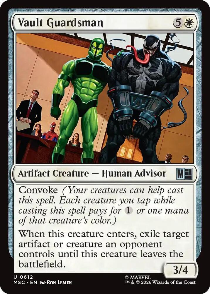 Vault Guardsman 612 (Commander: Marvel Super Heroes) 