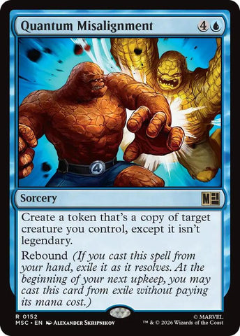 Quantum Misalignment 152 (Commander: Marvel Super Heroes) 