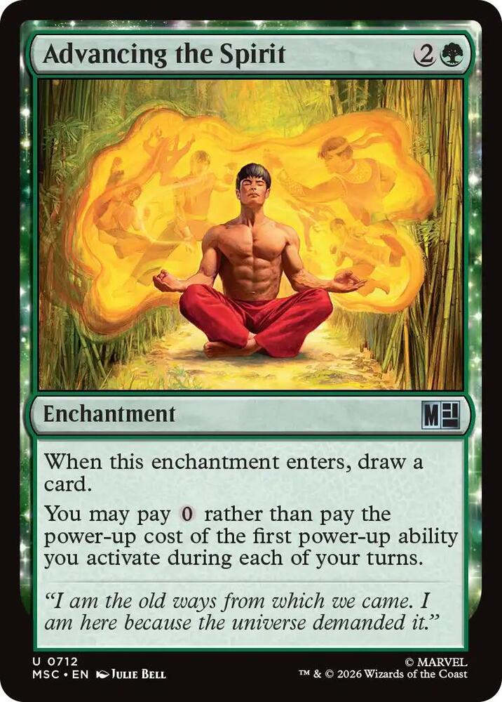 Advancing the Spirit 712 (Commander: Marvel Super Heroes) 