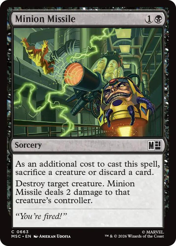 Minion Missile 663 (Commander: Marvel Super Heroes) 