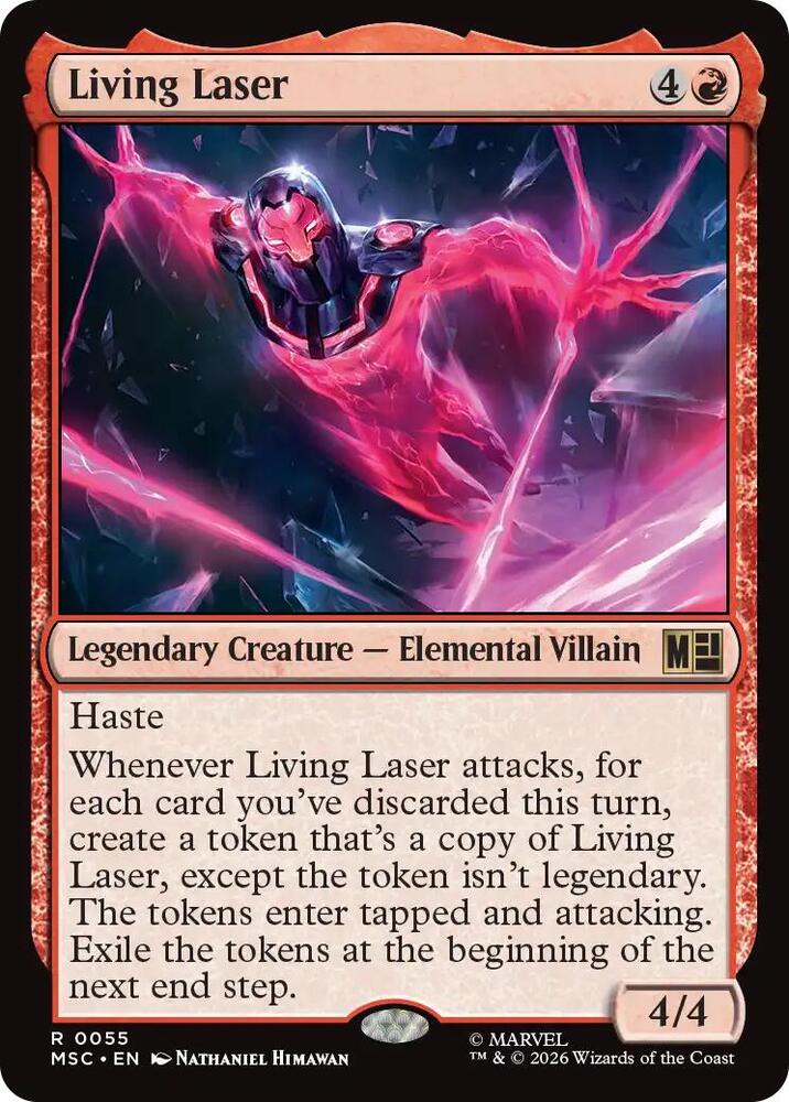 Living Laser 55 (Commander: Marvel Super Heroes) 