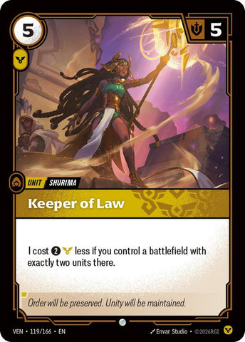Keeper of Law 119/166 (Vendetta) 