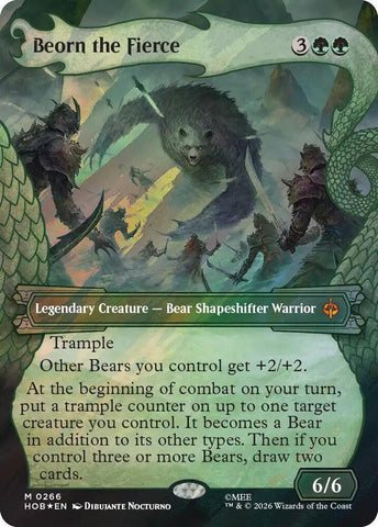 Beorn the Fierce 266 (The Hobbit)  - Showcase Surge Foil