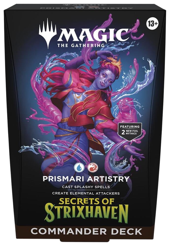 Secrets of Strixhaven Commander Deck Prismari Artistry