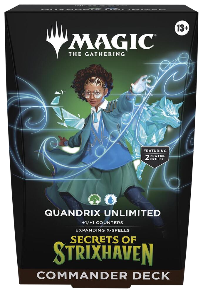 Secrets of Strixhaven Commander Deck Quandrix Unlimited