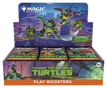 Teenage Mutant Ninja Turtles Play Booster Display