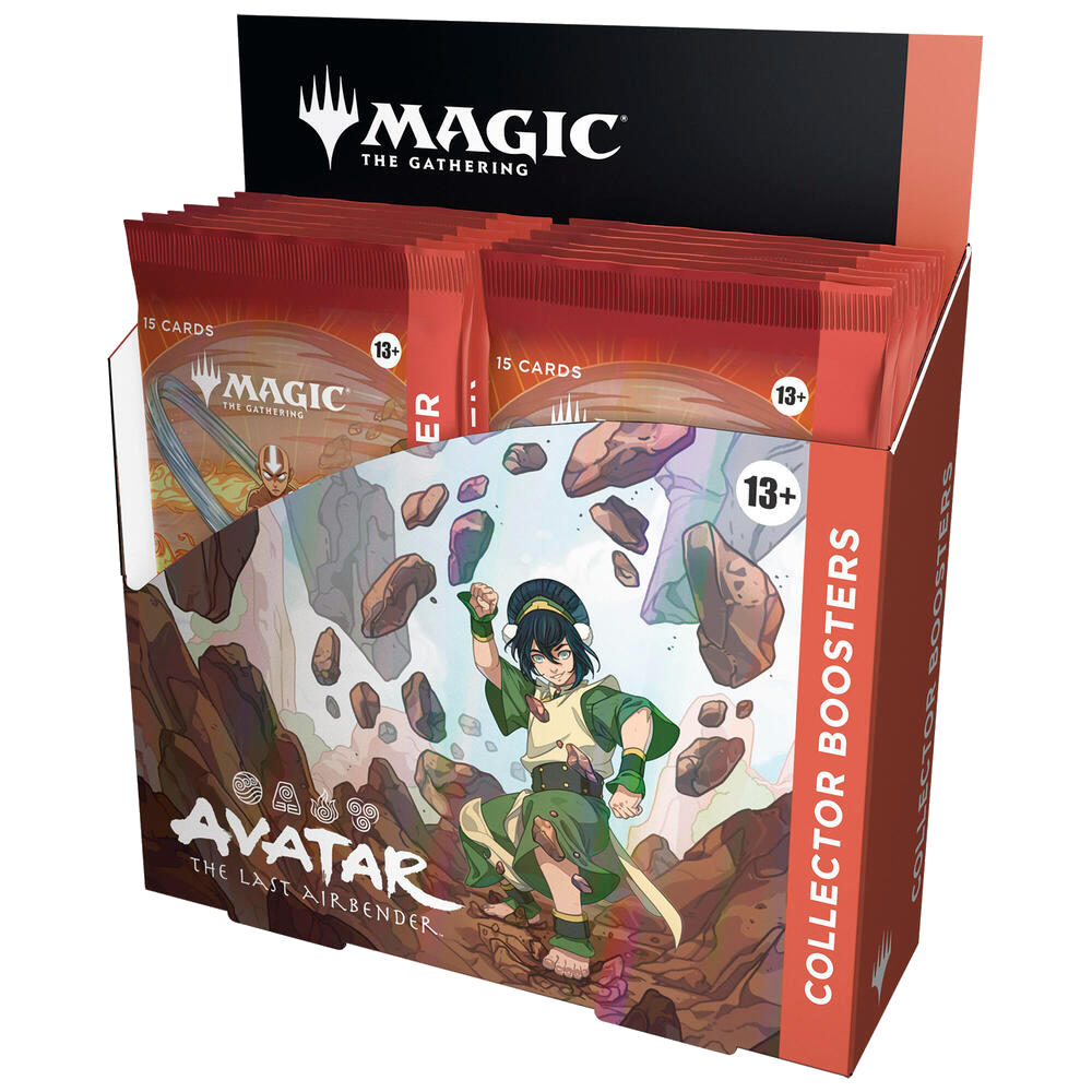 Avatar The Last Airbender Collector Booster Display