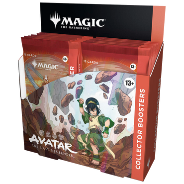Avatar The Last Airbender Collector Booster Display