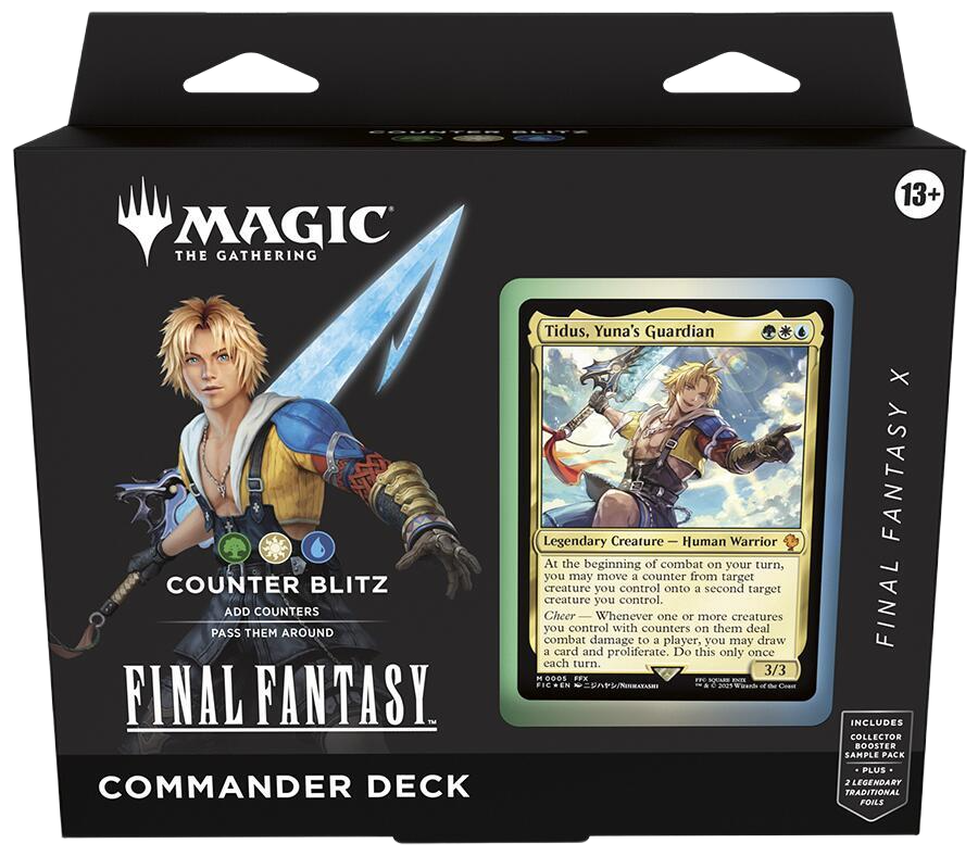 FINAL FANTASY Commander Deck FINAL FANTASY X Counter Blitz