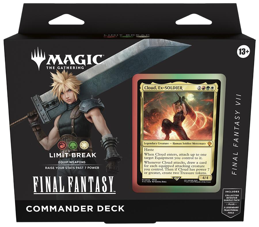FINAL FANTASY Commander Deck FINAL FANTASY VII Limit Break