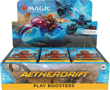 Aetherdrift Play Booster Display