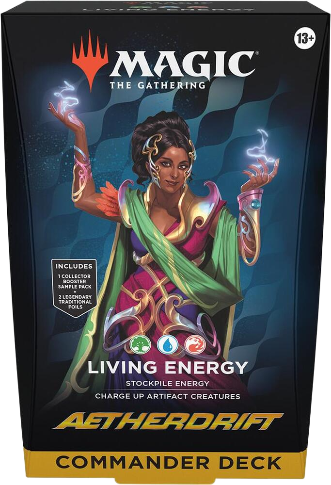 Aetherdrift Commander Deck Living Energy