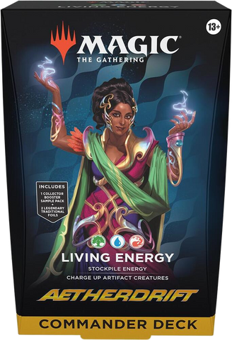 Aetherdrift Commander Deck Living Energy