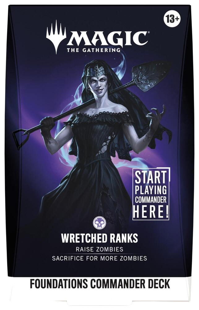 Foundations Commander Deck Wretched Ranks