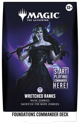 Foundations Commander Deck Wretched Ranks