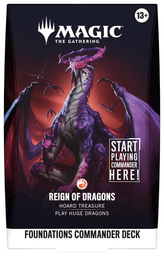 Foundations Commander Deck Reign of Dragons