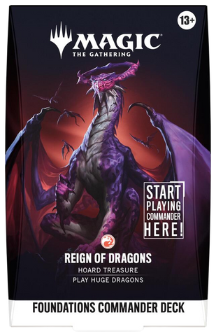 Foundations Commander Deck Reign of Dragons