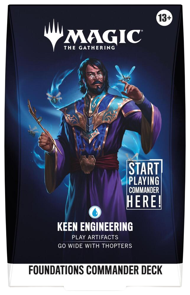 Foundations Commander Deck Keen Engineering