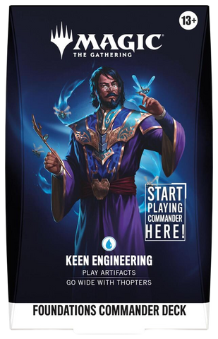 Foundations Commander Deck Keen Engineering