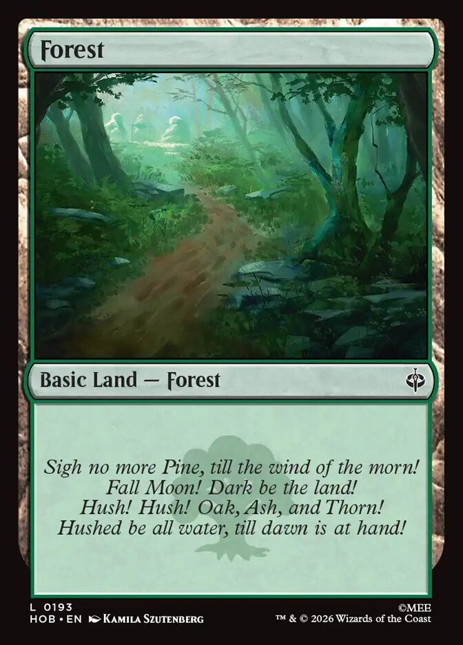 Forest 193 (The Hobbit)  - Foil