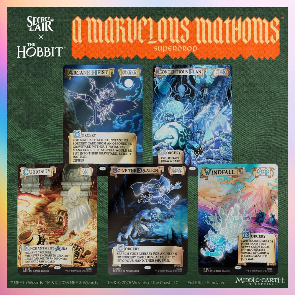 Secret Lair Drop Secret Lair x The Hobbit He Who Walks Unseen Out Of Sight Foil Edition