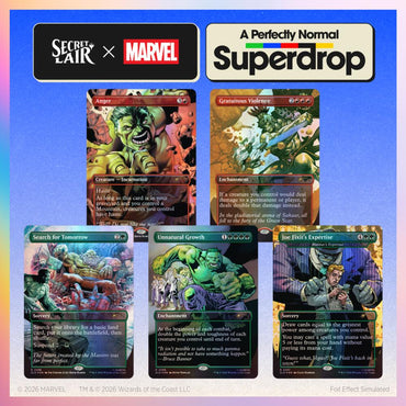 Secret Lair Drop Secret Lair x Marvel Hulk SMASH Traditional Foil Edition