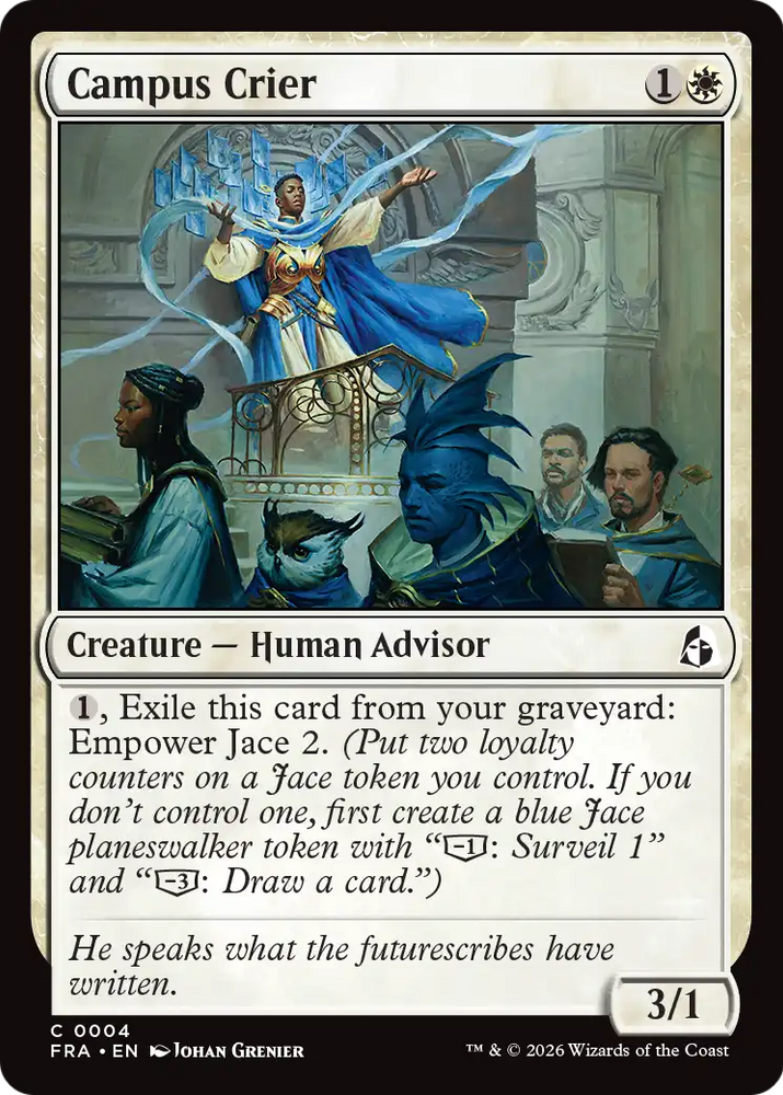 Campus Crier 4 (Reality Fracture)  - Foil